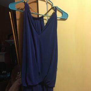 Jessica Simpson Royal blue  dress